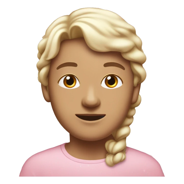 light pink chirtsmas things ￼ sticker