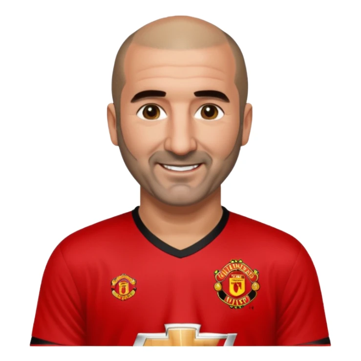 Eric Cantona Manchester United sticker