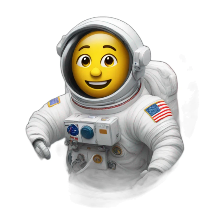 traveling the globe in space suite sticker