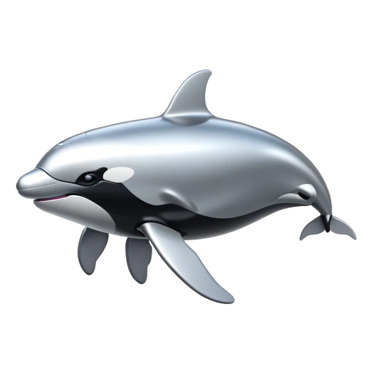 robotic orca sticker