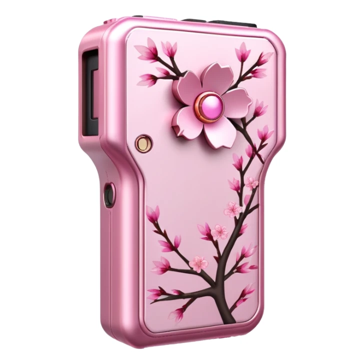 Cherry Blossom Stun Gun sticker