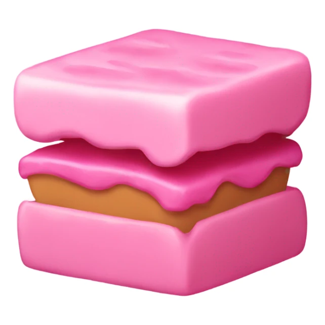 Pink food card sticker