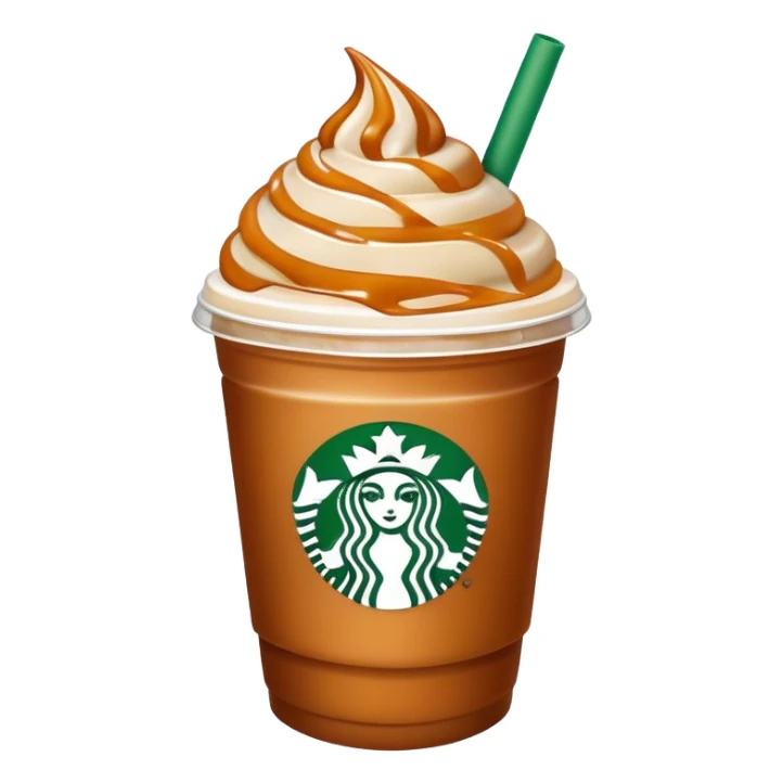 Caramel Starbucks  sticker