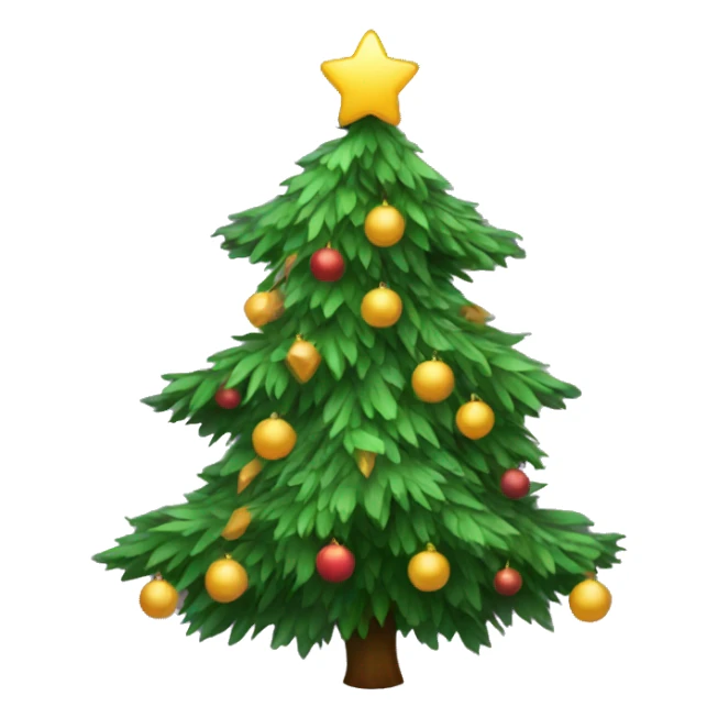 New year tree  sticker