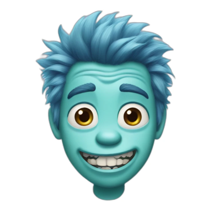 Sully from monsters inc sticker