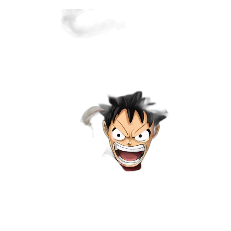 luffy gear 4 snakeman sticker