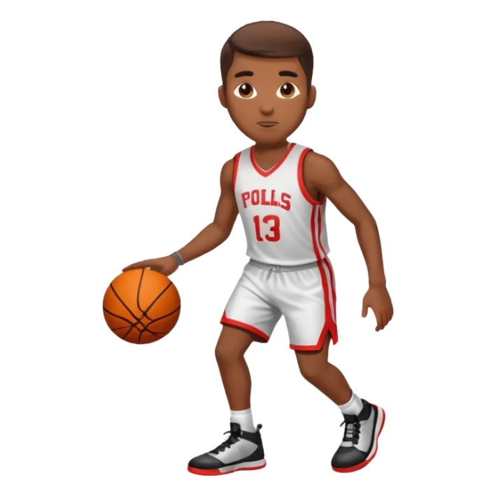 basketball player sticker