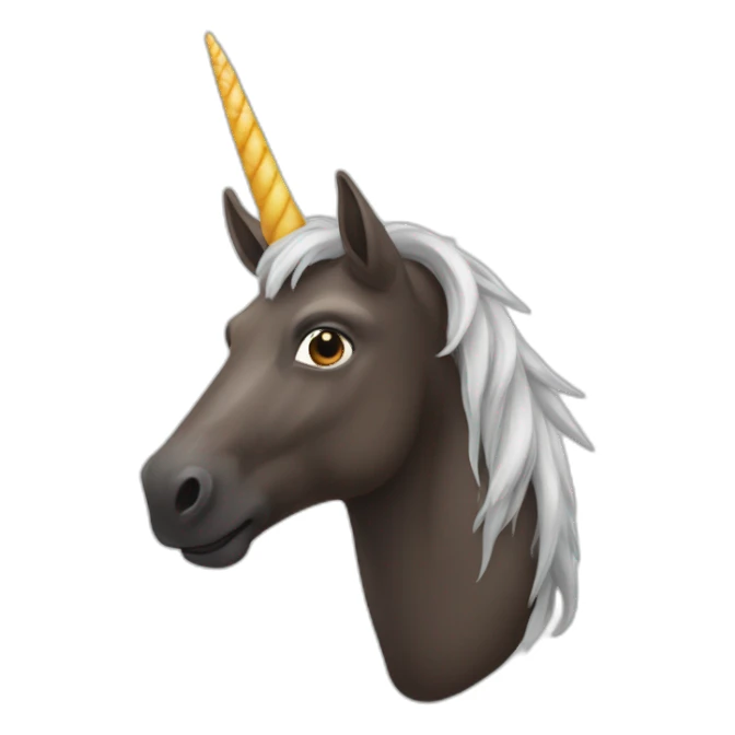 castor avec corne de licorne sticker