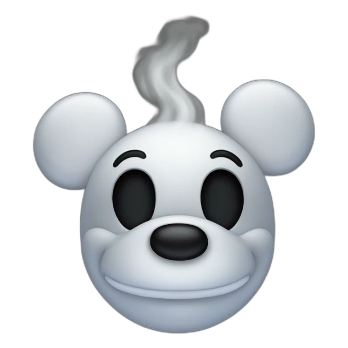 Mickey fume sticker