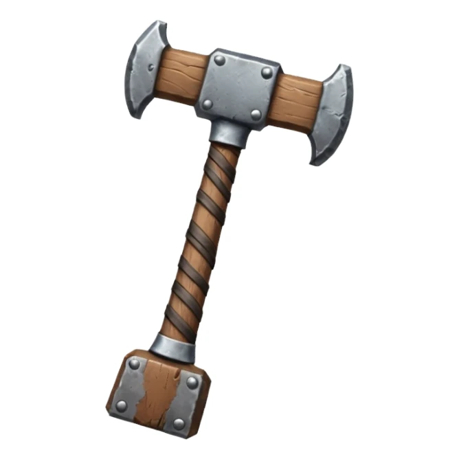 Viking hammer sticker