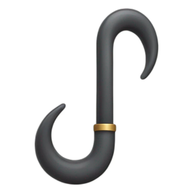 shepherd's crook sticker