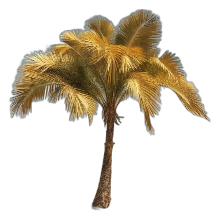 Golden Palm sticker