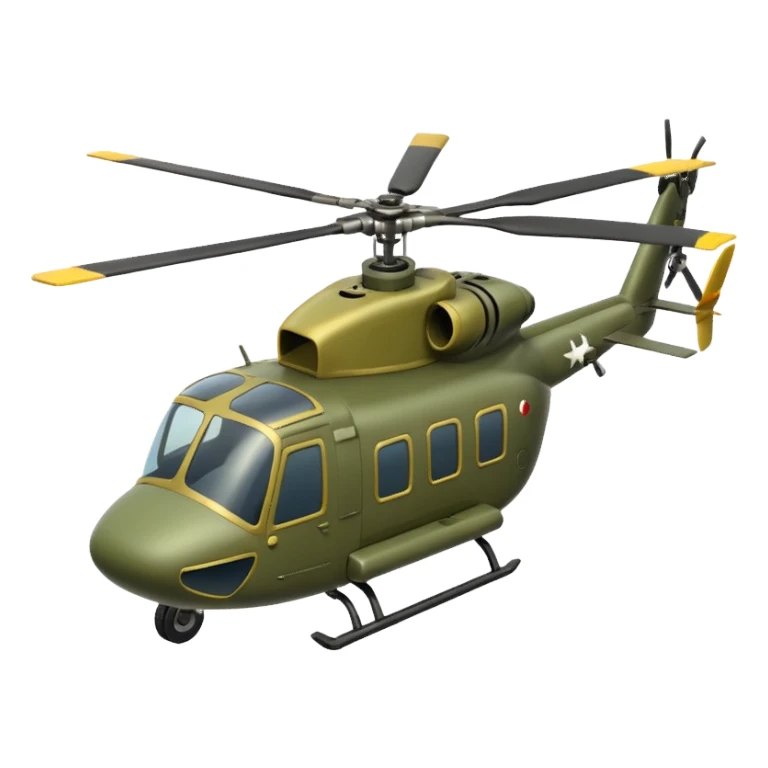 WW2 style helicopter  sticker