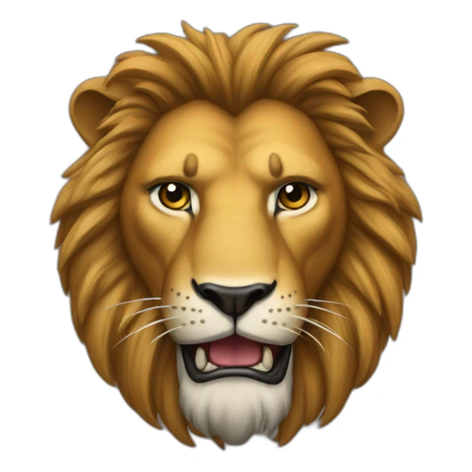 The BOSS lion sticker