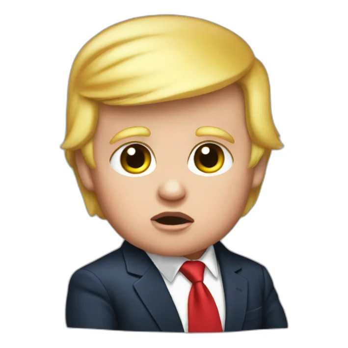 baby trump sticker