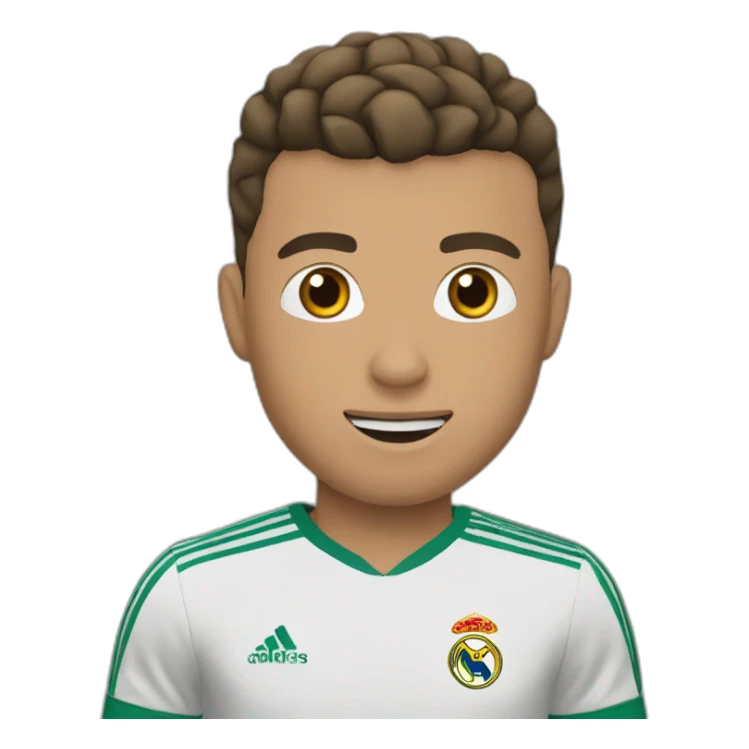 Ronaldo entrain de célébrer sticker