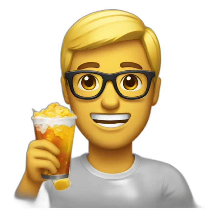partiying-emoji sticker