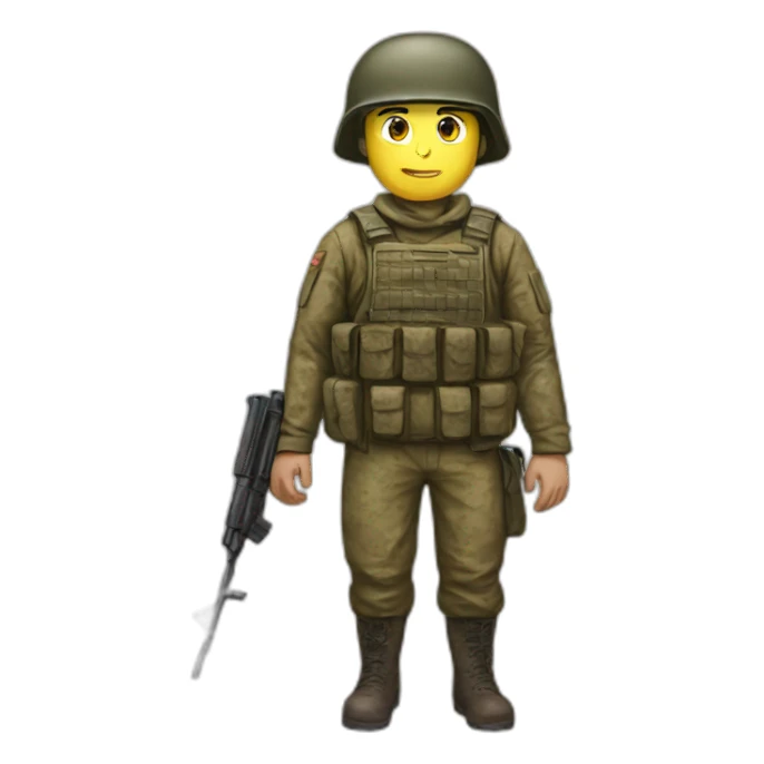 ukraine's soilder sticker