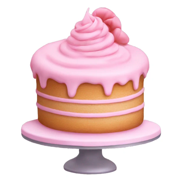 pastel pink cake bakery  sticker