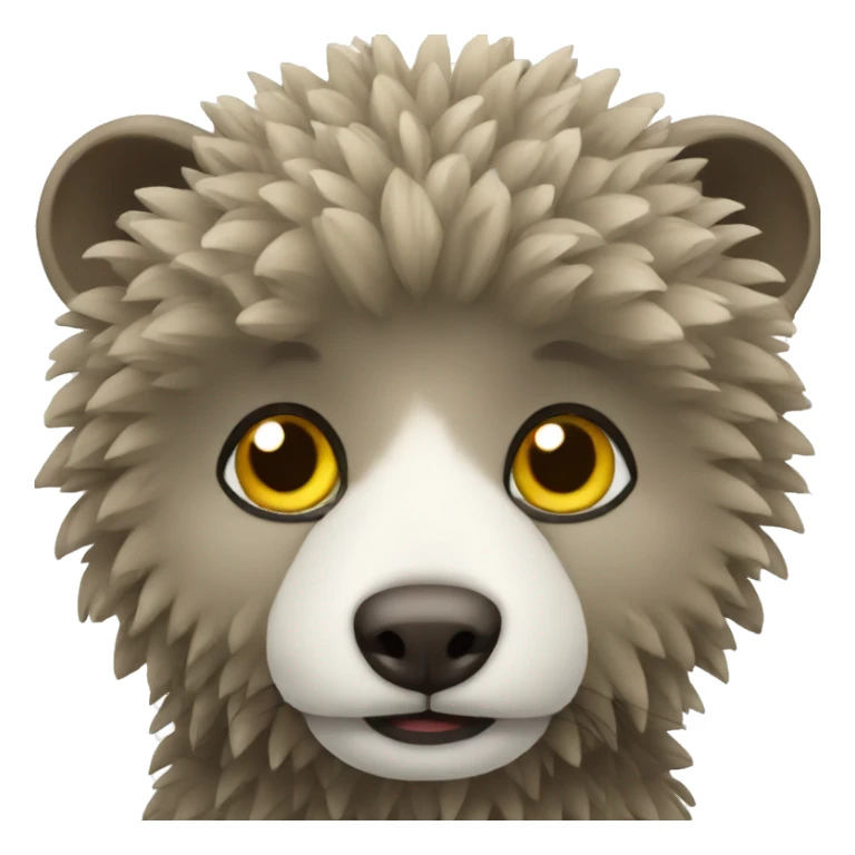 herisson animal sticker