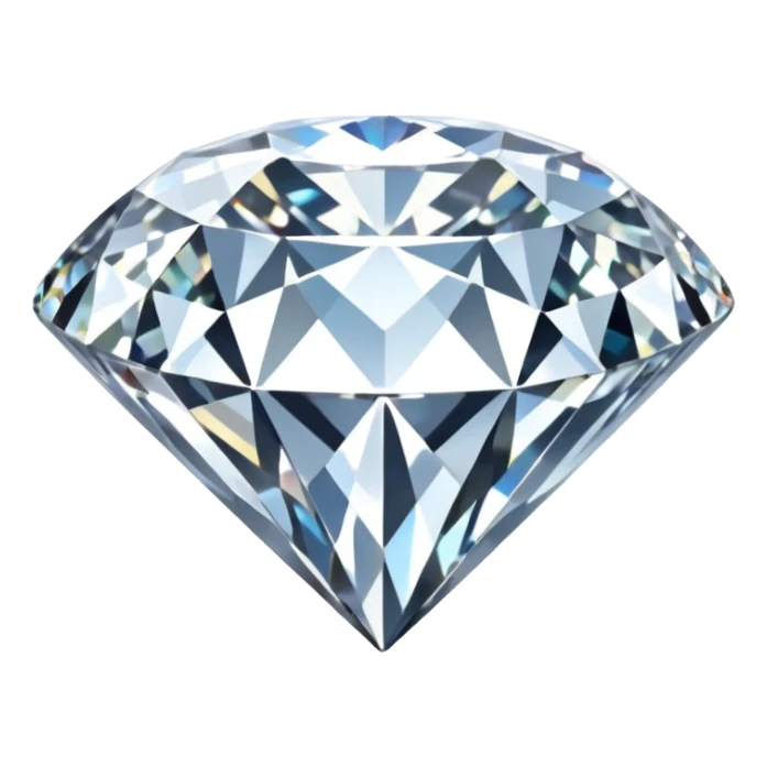 Color White diamond sticker