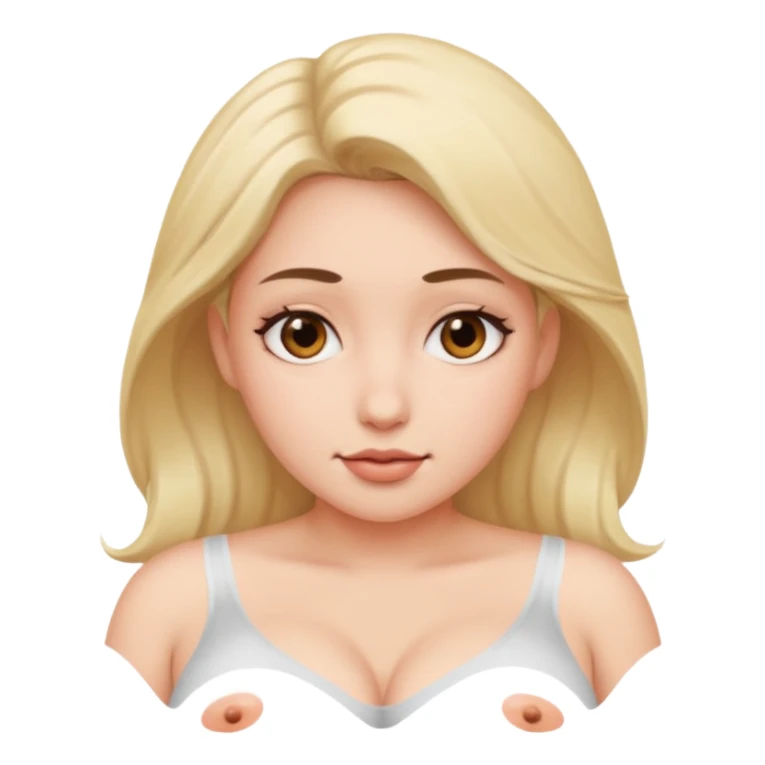 With big boobs no clothes  sticker