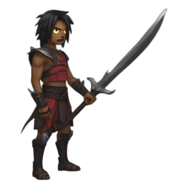 Akaza démon slayer sticker