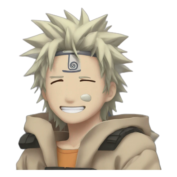 smile with tears naruto sticker