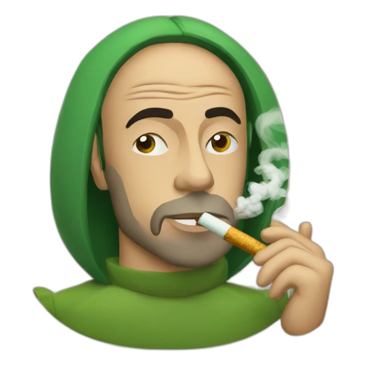 Joe rogan smoking cannabis sticker