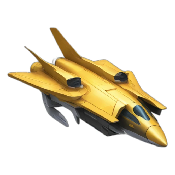 DoDonPachi jet sticker