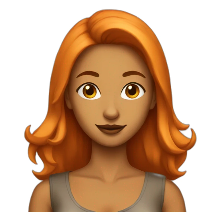 Renard femme sticker