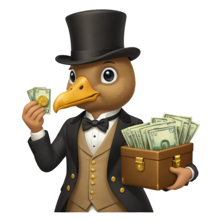 The Millionaire Dodo sticker