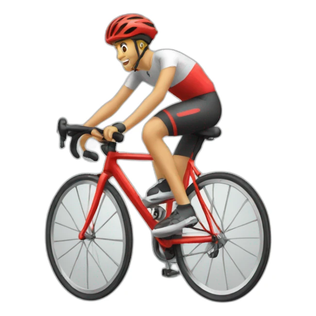 Vélo de course  sticker