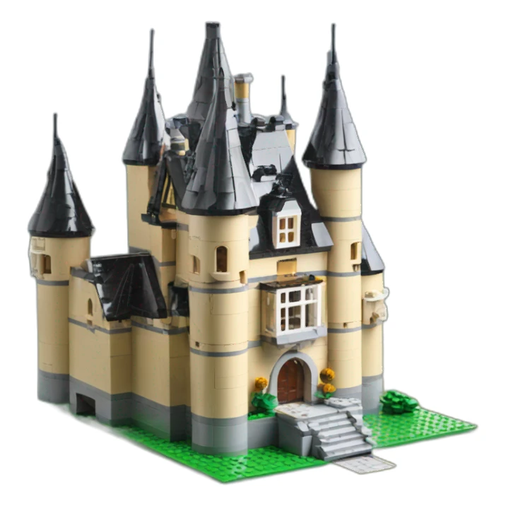 lego chateau sticker