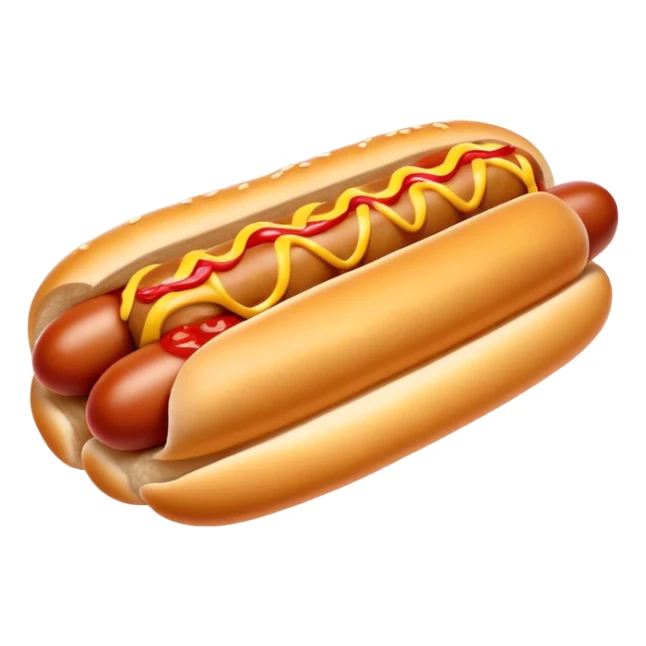 Mini pigs in blanket hotdog  sticker