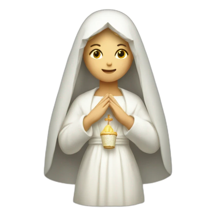 Vierge marie sticker