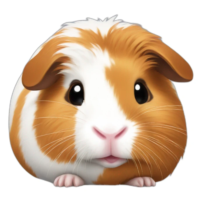 guinea pig on a rabbit sticker