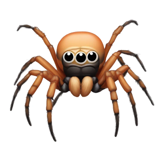 Jumping spider with muscle arms sticker