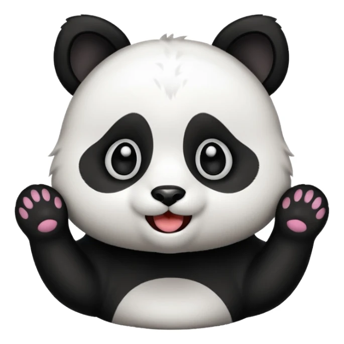 CAT MIXED WITH PANDA TWITCH EMOTES sticker