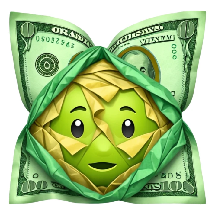 Cash bad green sticker