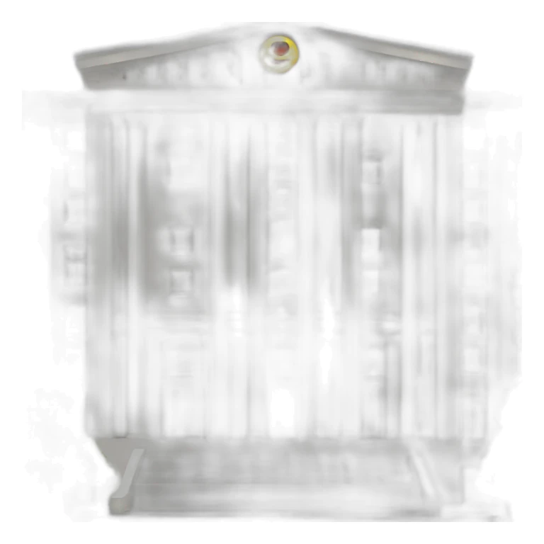 romanian parliment building sticker