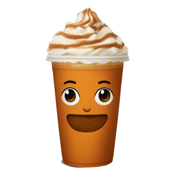 Pumpkin spice Frappuccino  sticker