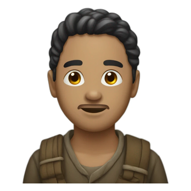 senyum nangis sticker