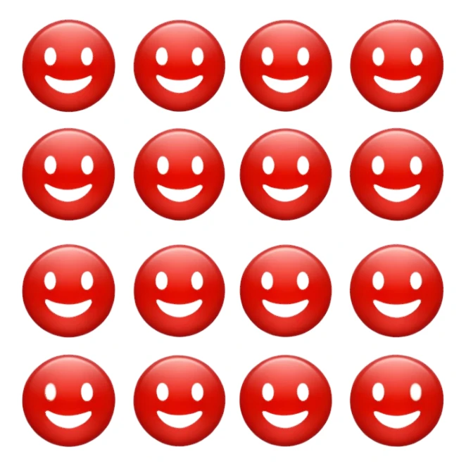 RED SOCIAL MIDIA POST BUTTON sticker