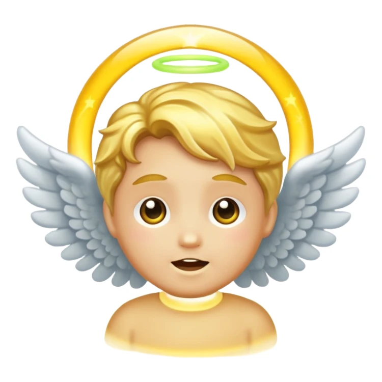 Angel’s nimbus sticker