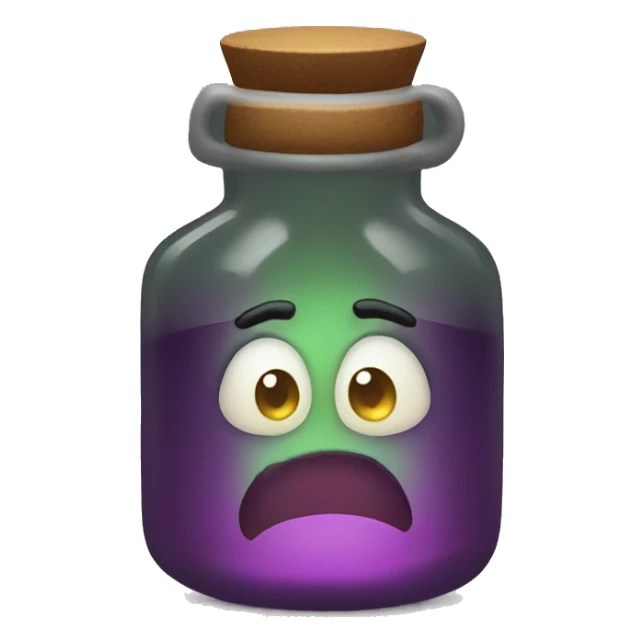 potion is sad sticker
