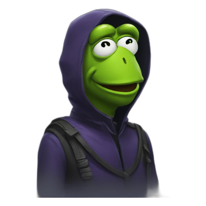 the call of the void kermit sticker