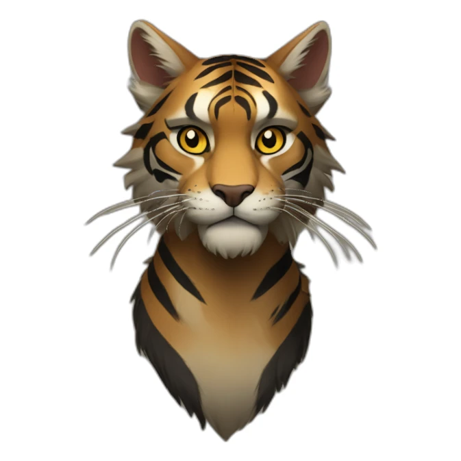 tigerstar from warriors sticker