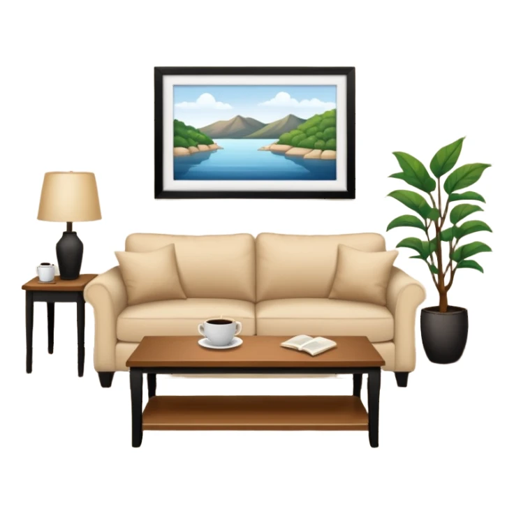 Living room sticker