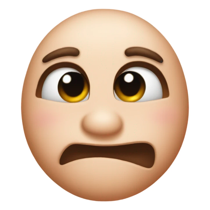 Squishy kissie face sticker